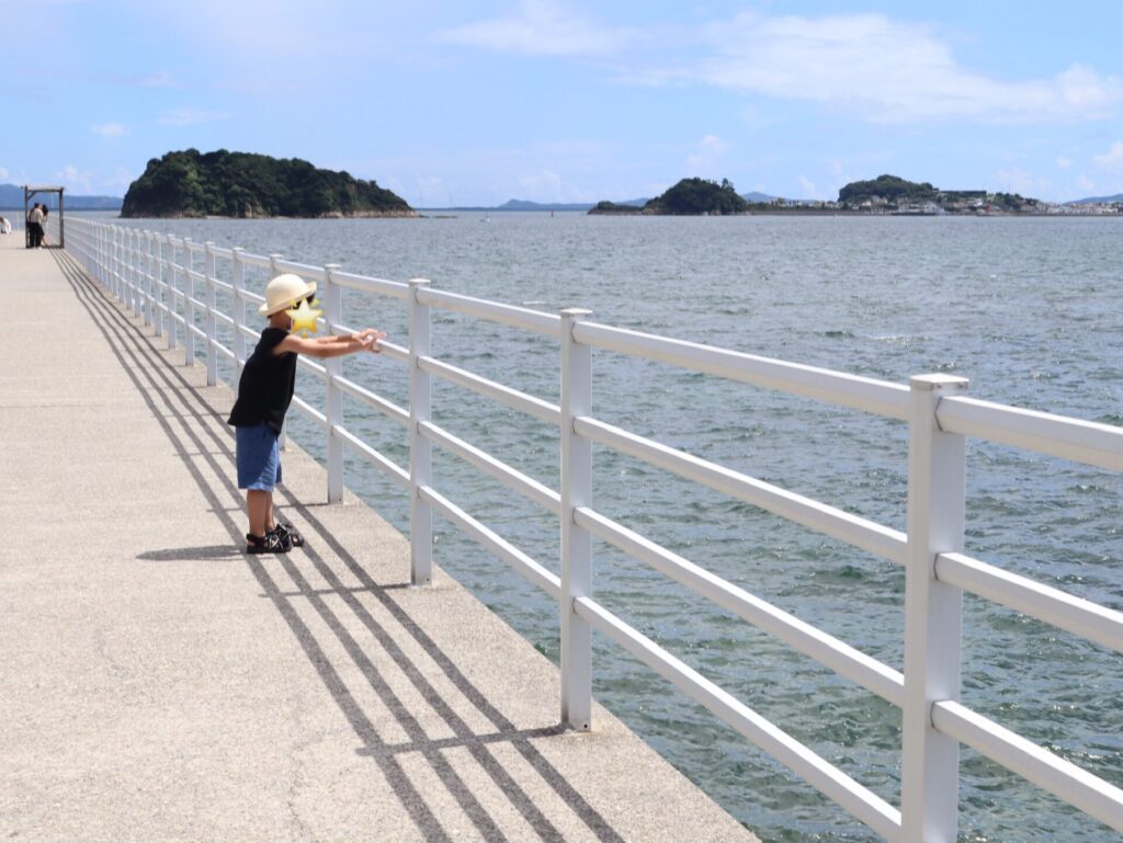 日間賀島　海沿い散歩