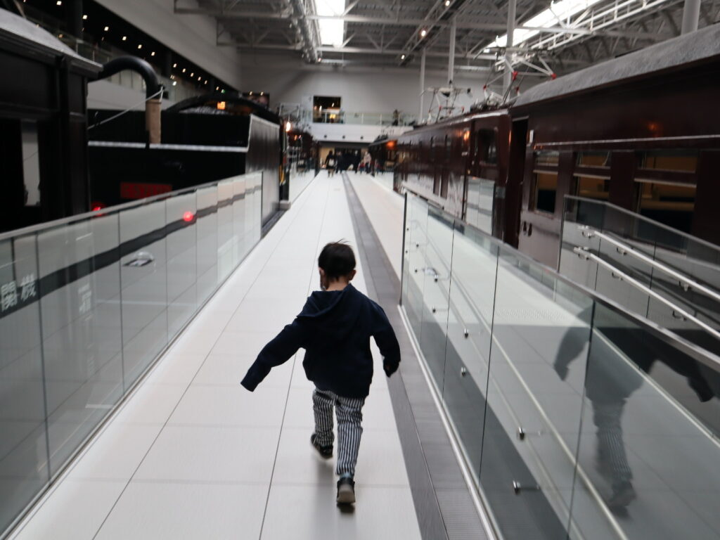 リニア・鉄道館　通路