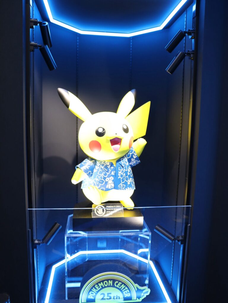 そらとぶピカチュウプロジェクト　ポケモンセンターオキナワ　展示1