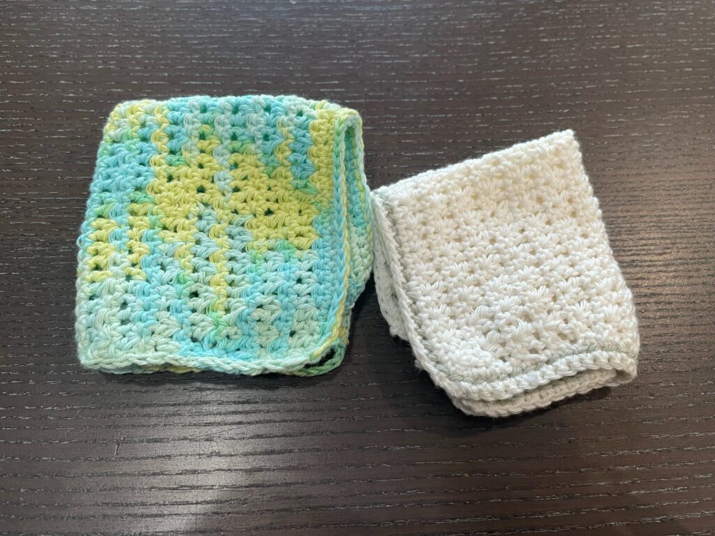 ニットタオルハンカチ