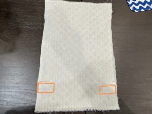 子ども用手作りナップザック