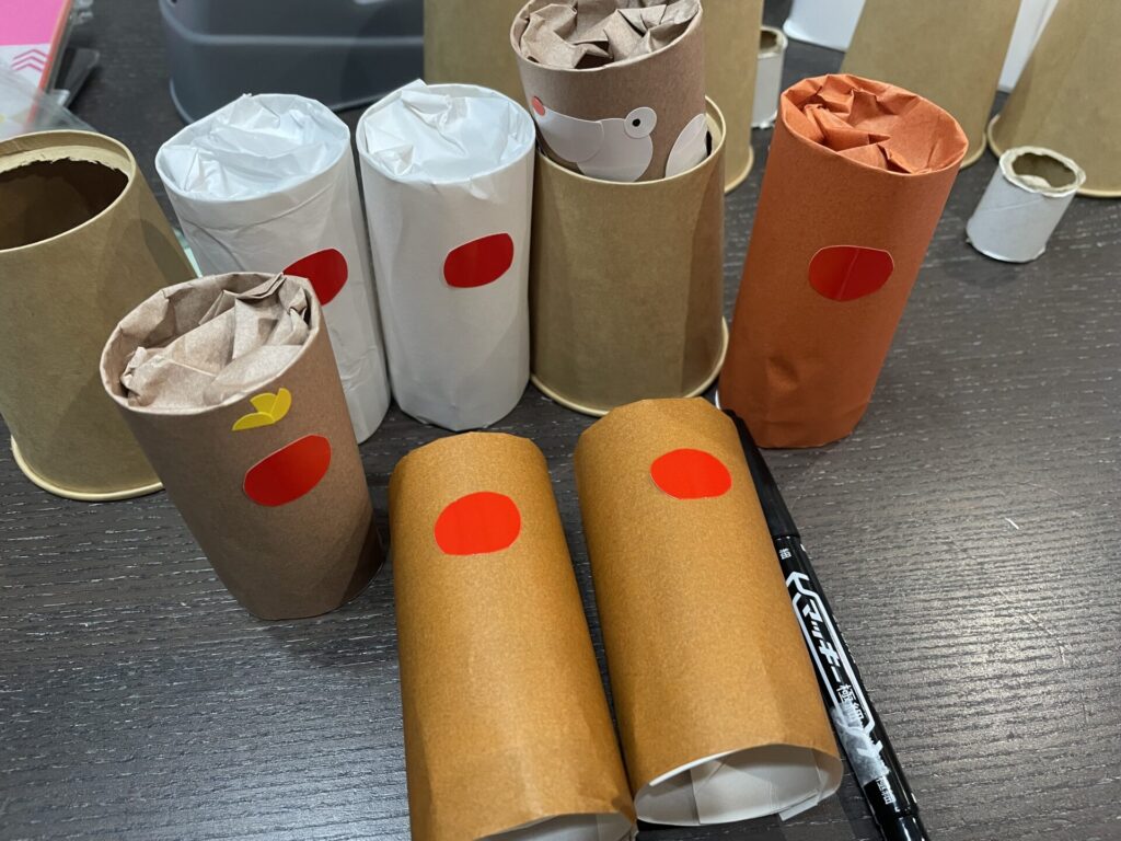 顔を作る