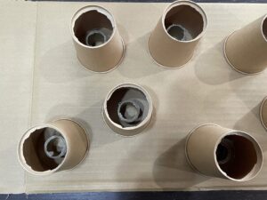 紙コップの固定