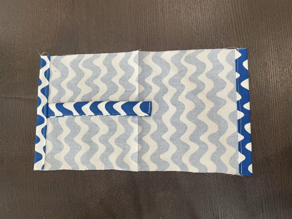 布端を縫う