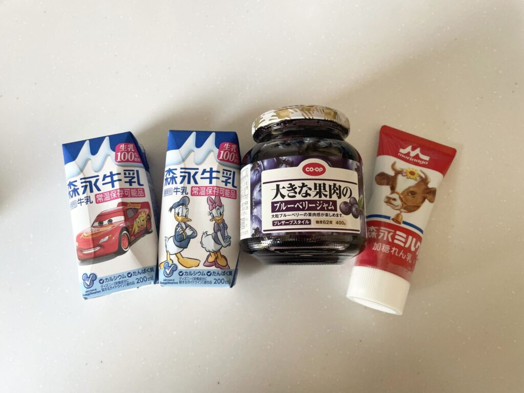 手作りアイス材料