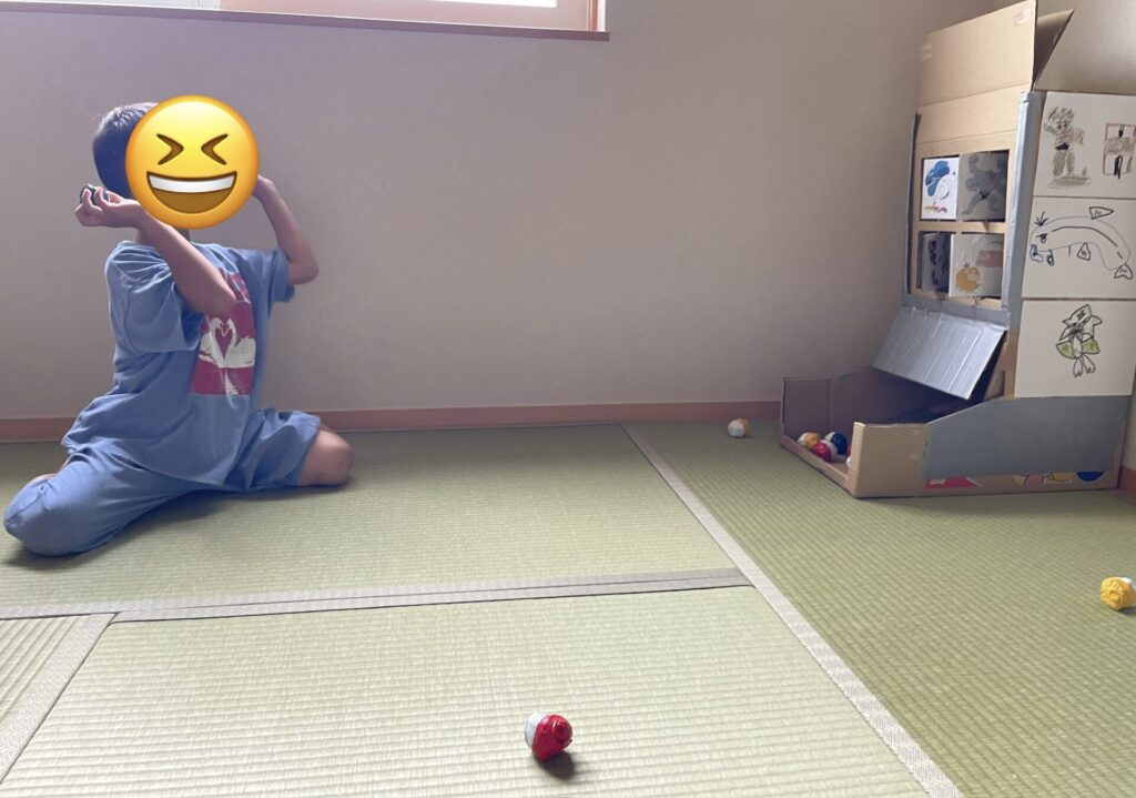 あそぶ様子