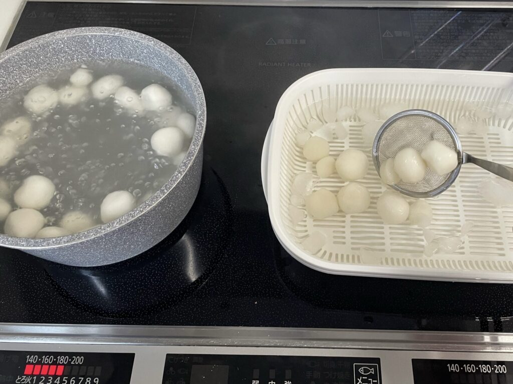 子どもと作るコップみたらし団子