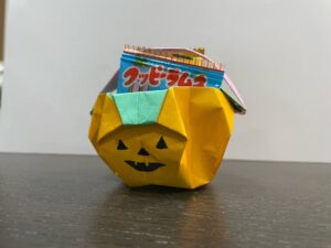 かぼちゃバスケット