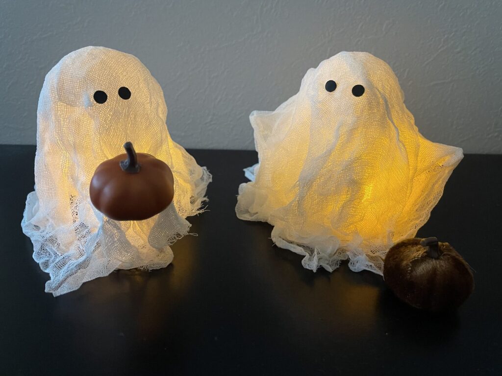 光るハロウィンおばけ