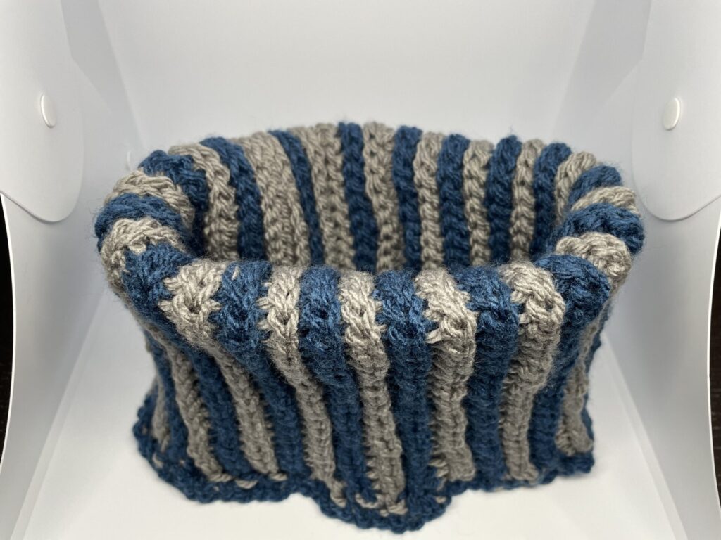 ふんわり伸びるネックウォーマー