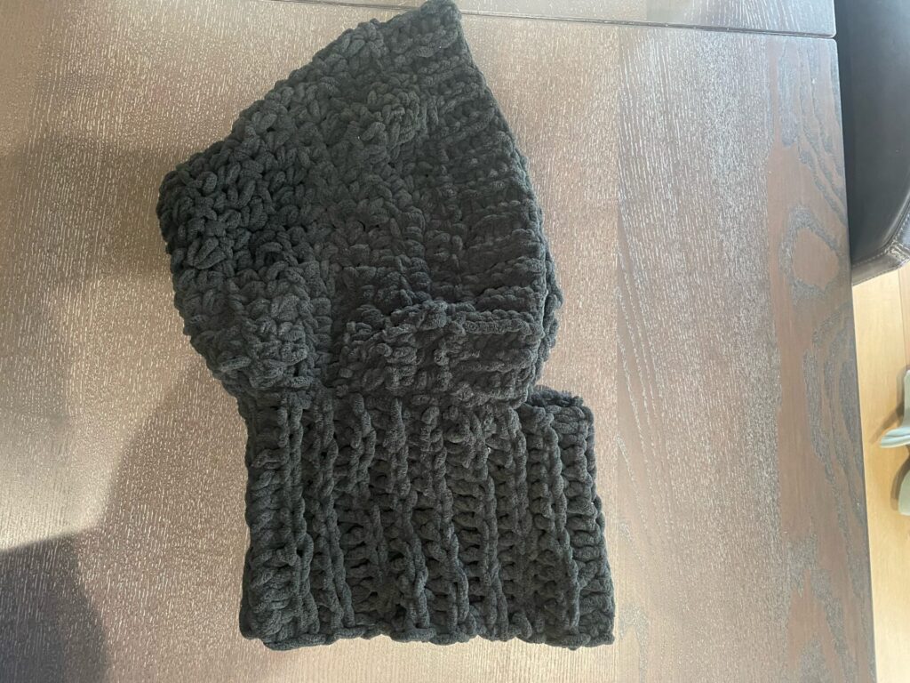 バラクラバ風ネックウォーマー