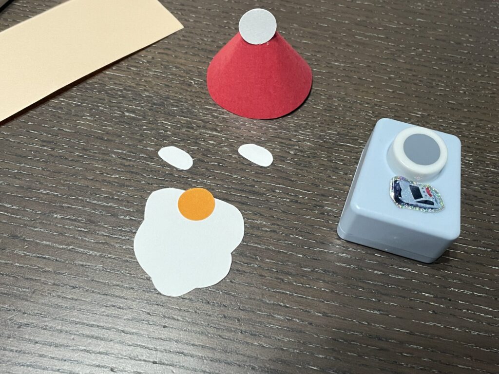 サンタのパーツ