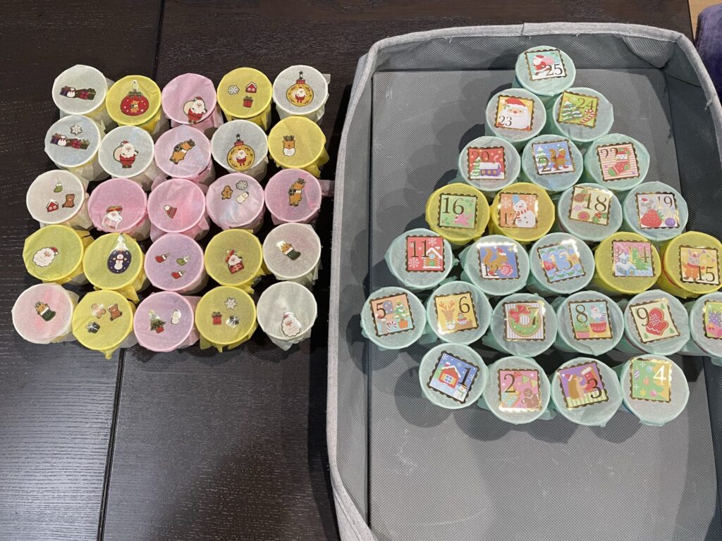 コップの配置、形を決める