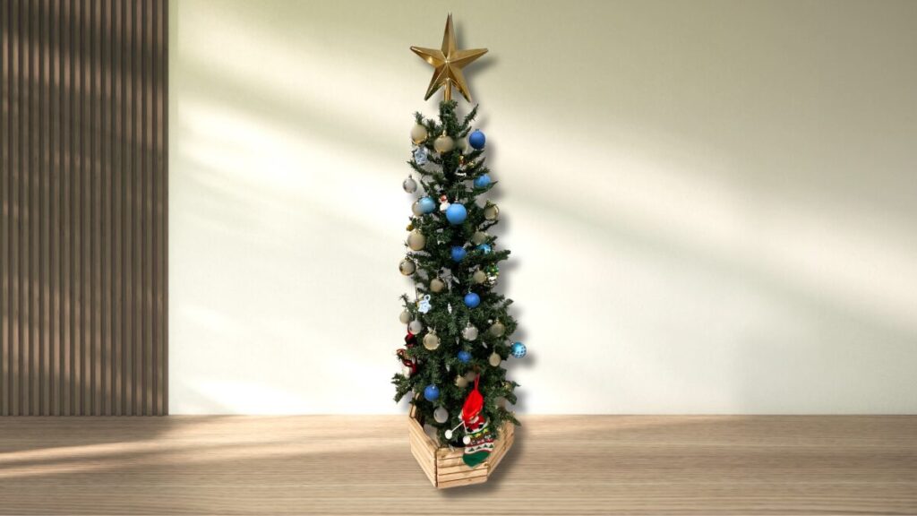 クリスマスツリーの足元隠し