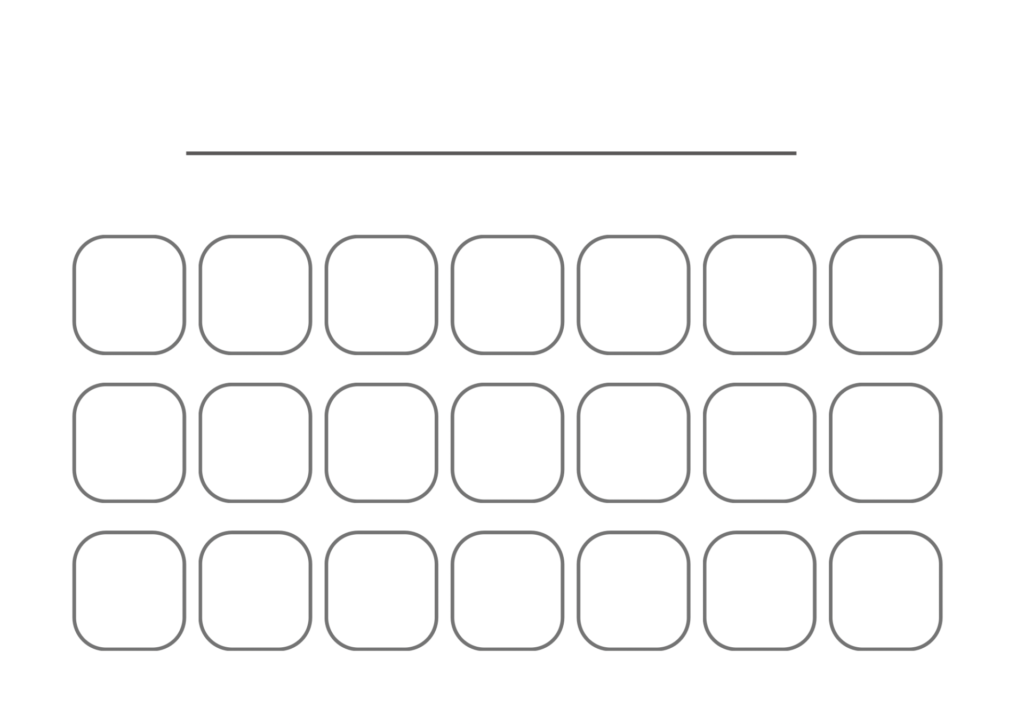 ごほうびシート&シール　フリー枠