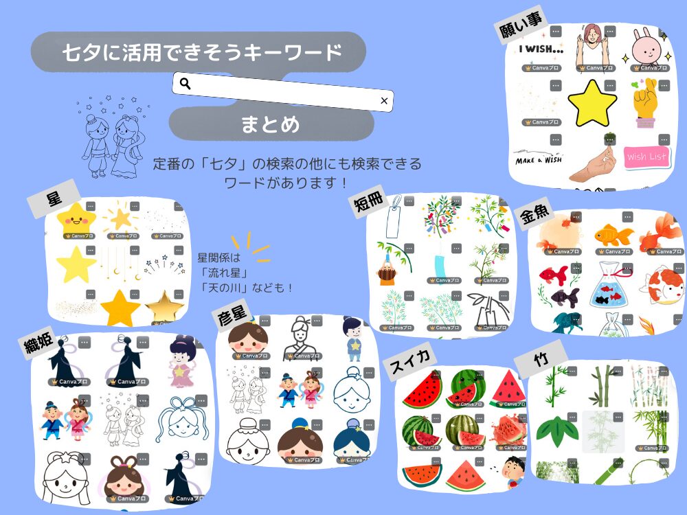 七夕の検索ワード