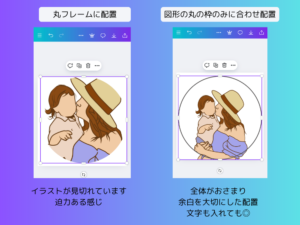 フレームと図形の違い