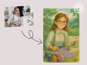 ジブリ風イラスト