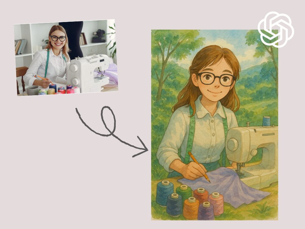 ジブリ風イラスト