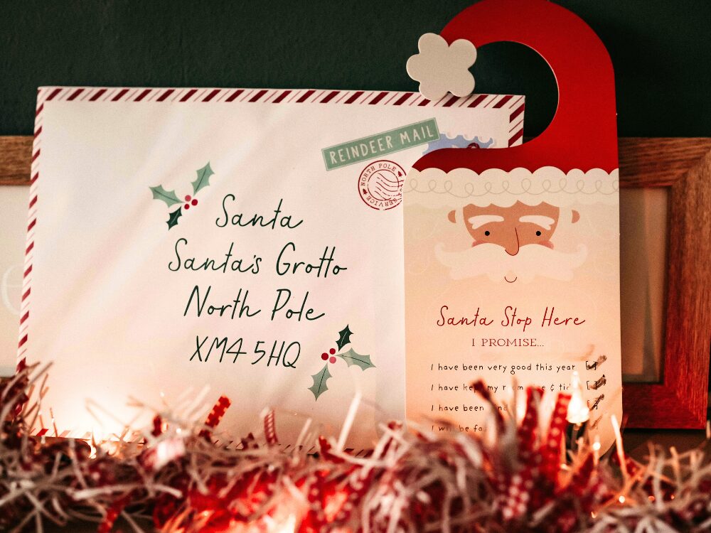 サンタのレターセット