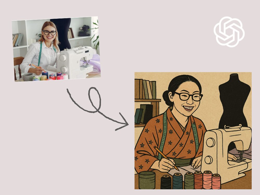 浮世絵風イラスト