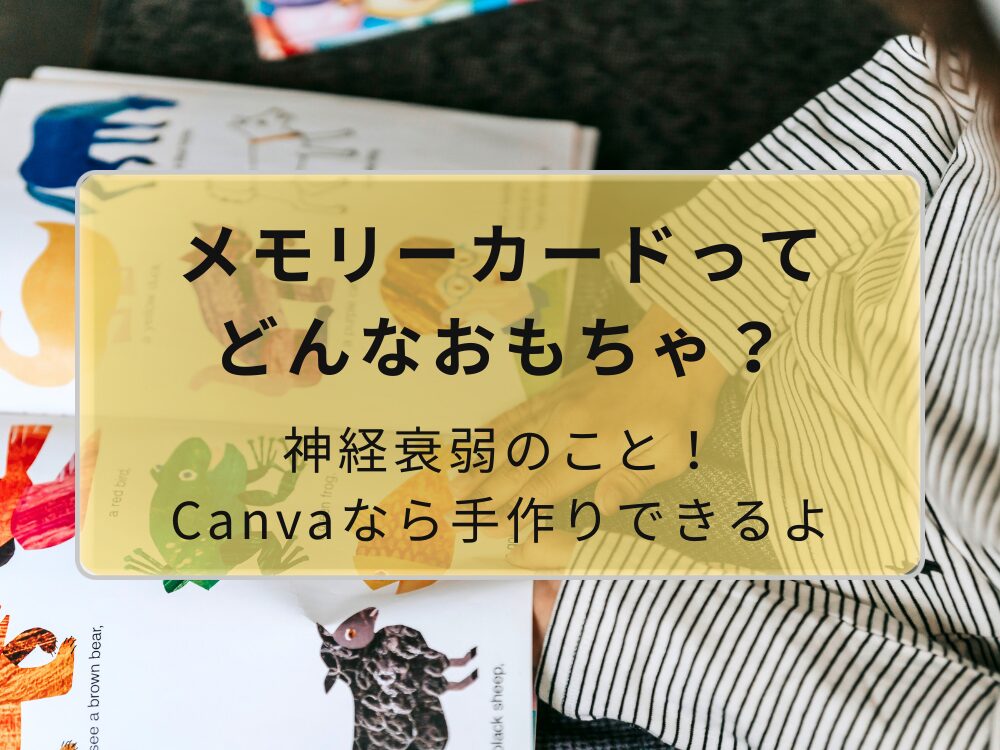 メモリーカードってどんなおもちゃ