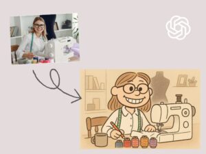 スヌーピー風イラスト