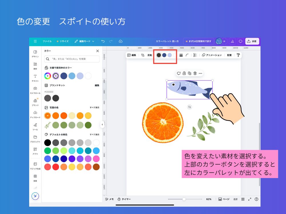 スポイトの使い方