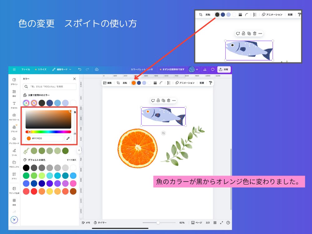 スポイトの使い方