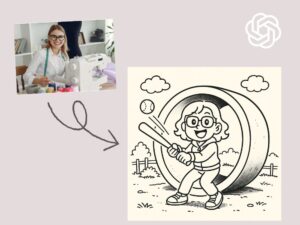 ドラえもん風イラスト