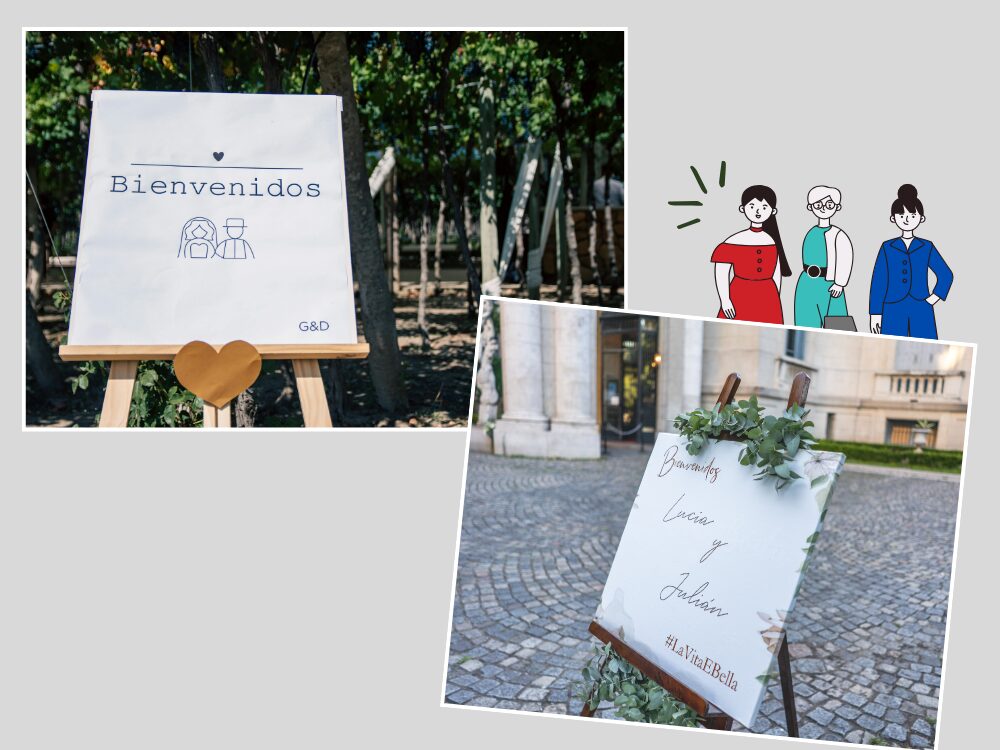 ウエルカムボードの実例