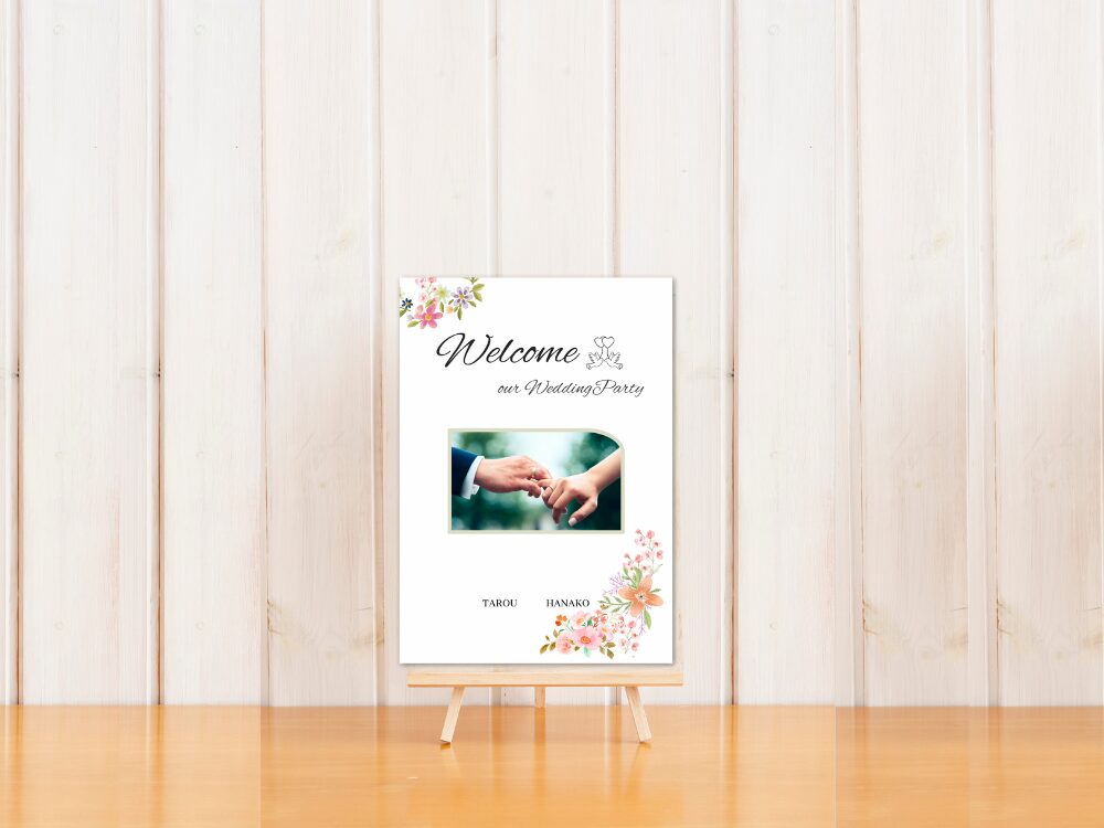 ウエルカムボード　サンプル