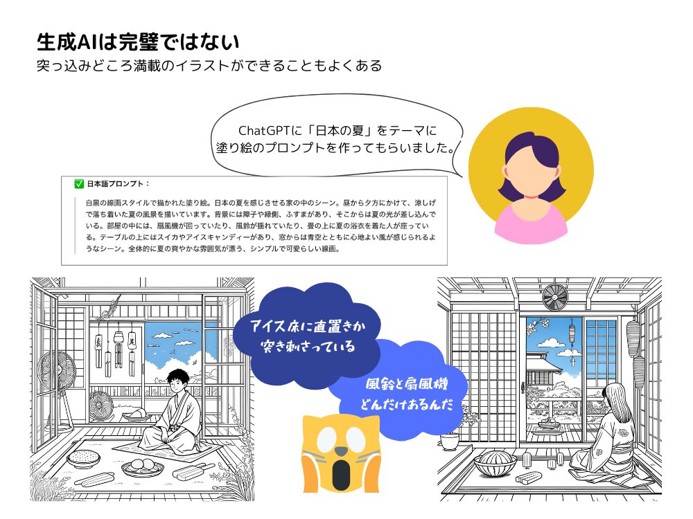 AIは完璧じゃない