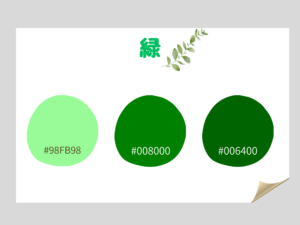 緑
