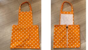 子どもエプロン　完成