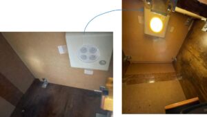 センサーライト取り付け