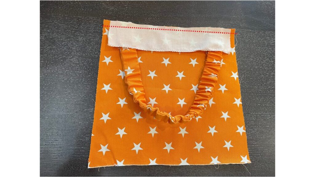 見返しをつけて縫う