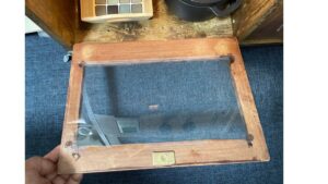 プラスチック板の取り付け