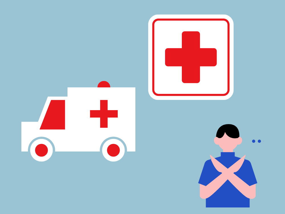 救急車のマーク