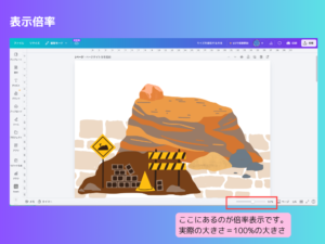 表示倍率