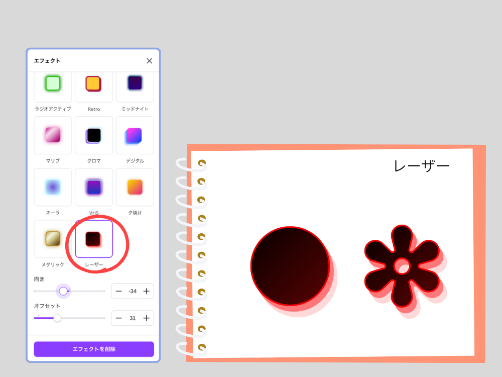 レーザー