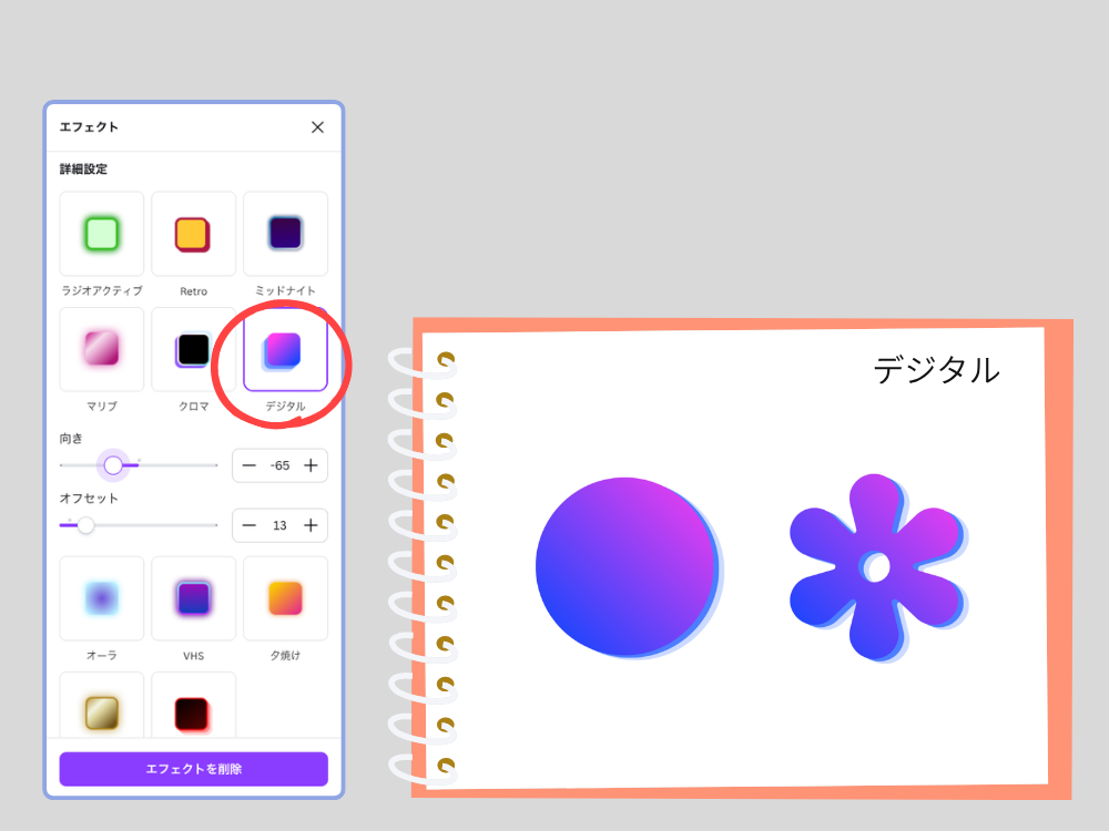 デジタル