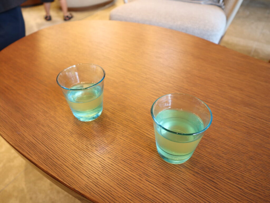 ウエルカムドリンク