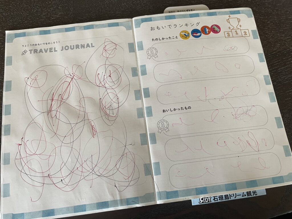 旅のしおり