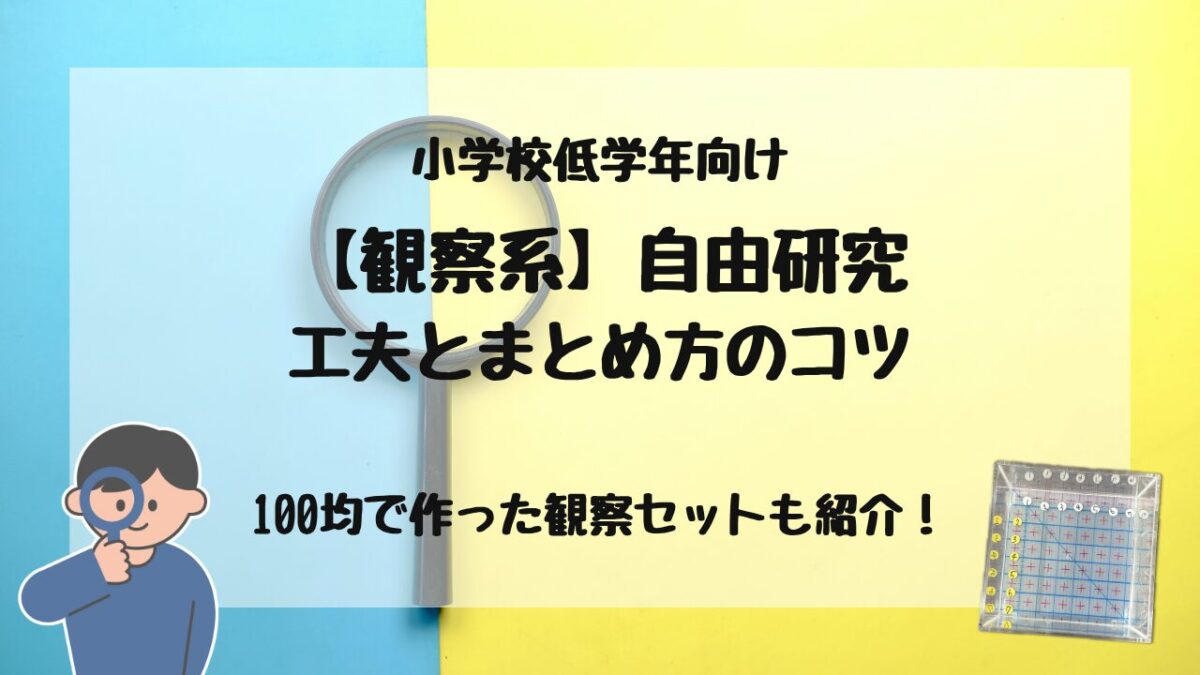 低学年自由研究