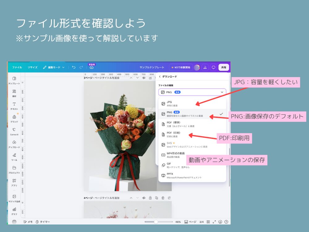 ファイル形式