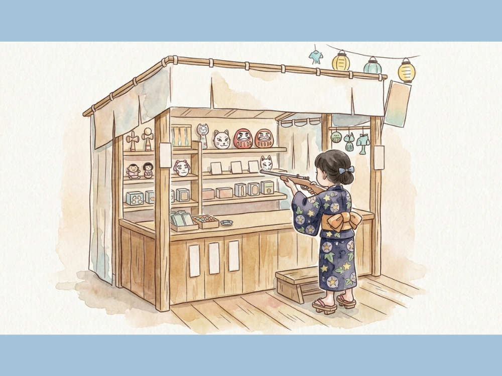 射的のイラスト
