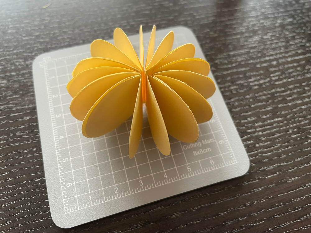 立体になっていく様子