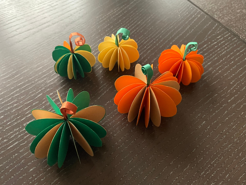 立体ハロウィンかぼちゃ